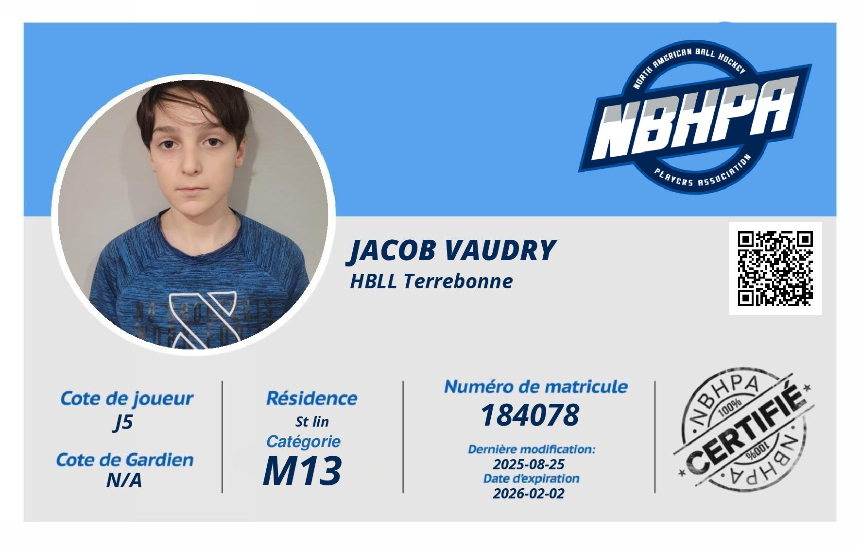 Jacob Vaudry