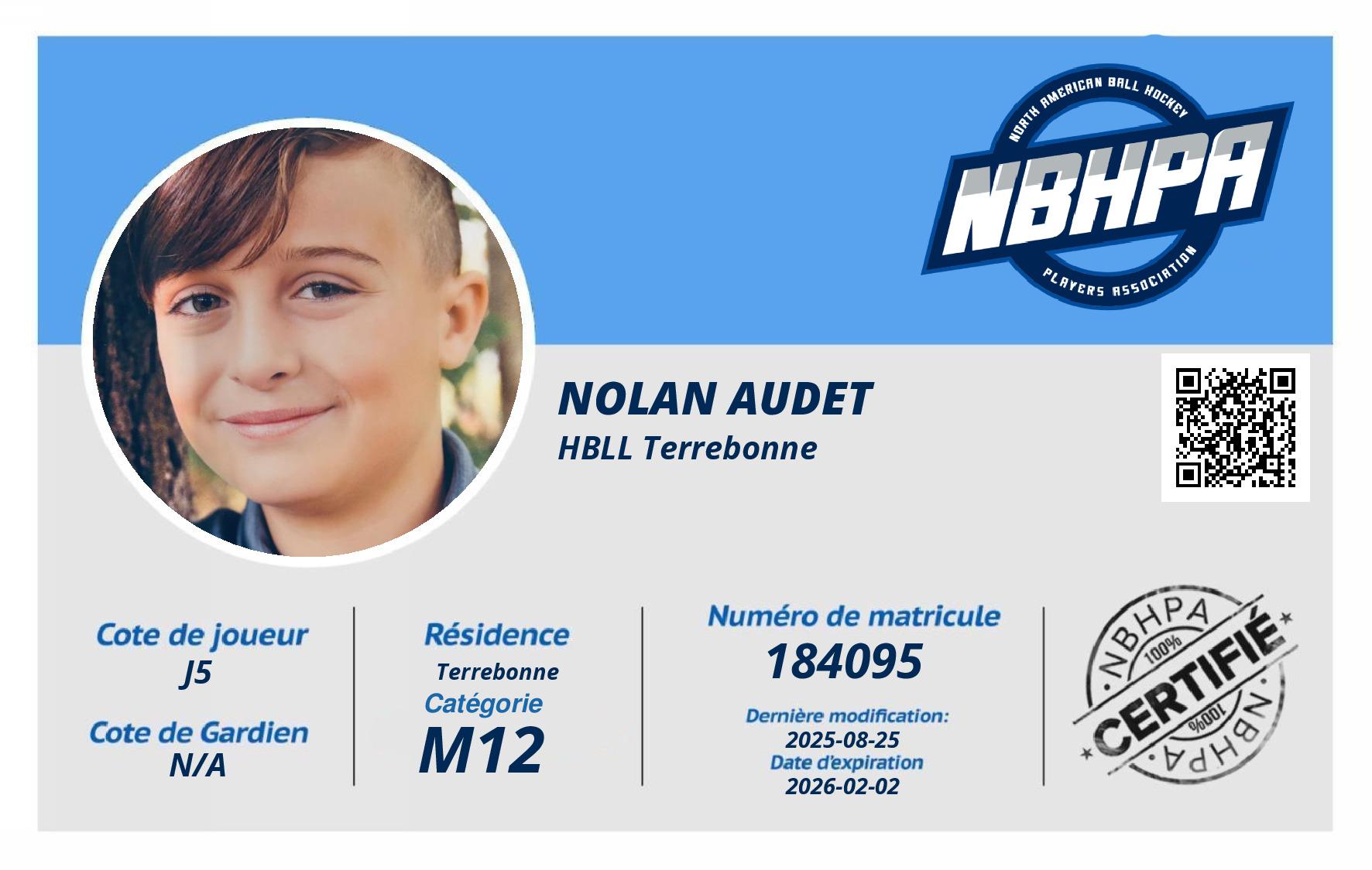 Nolan Audet