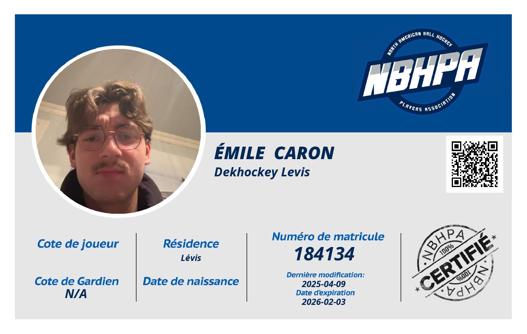 Émile  Caron 
