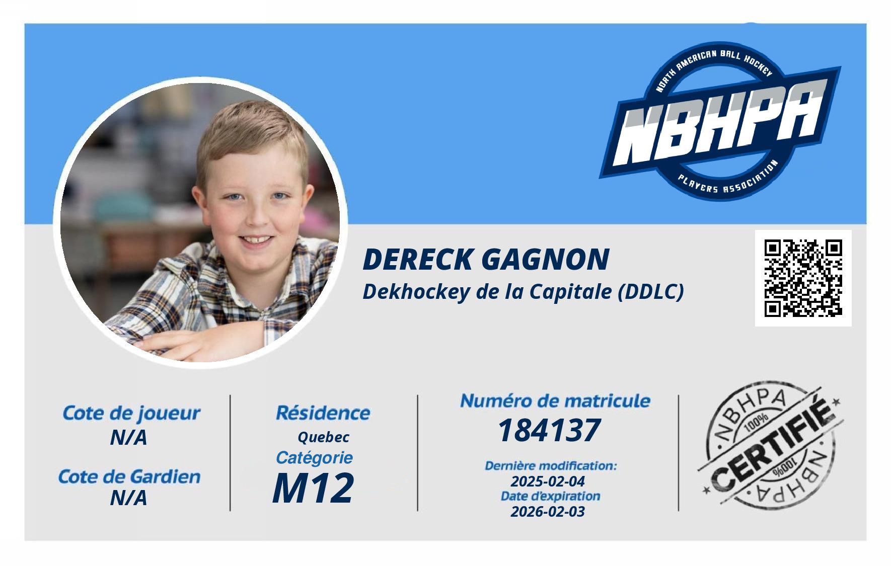 Dereck Gagnon