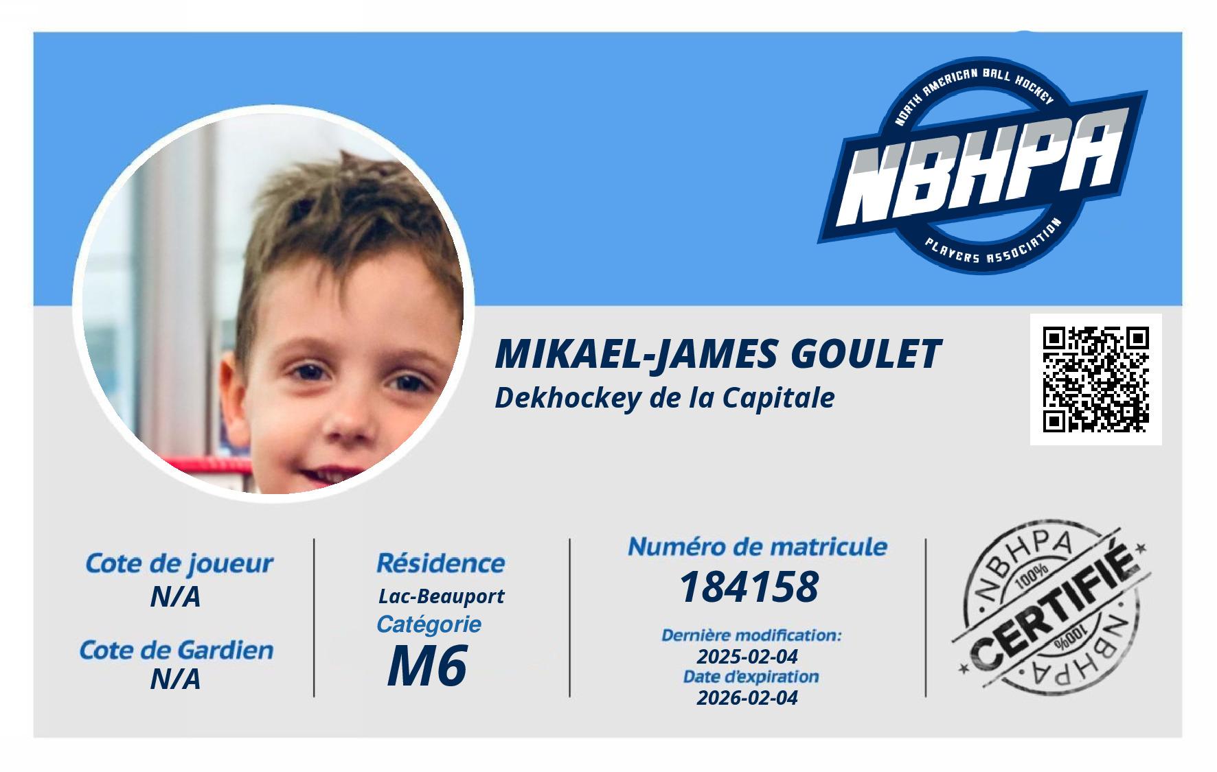 Mikael-James Goulet