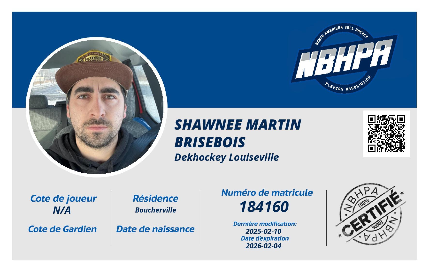 Shawnee Martin Brisebois