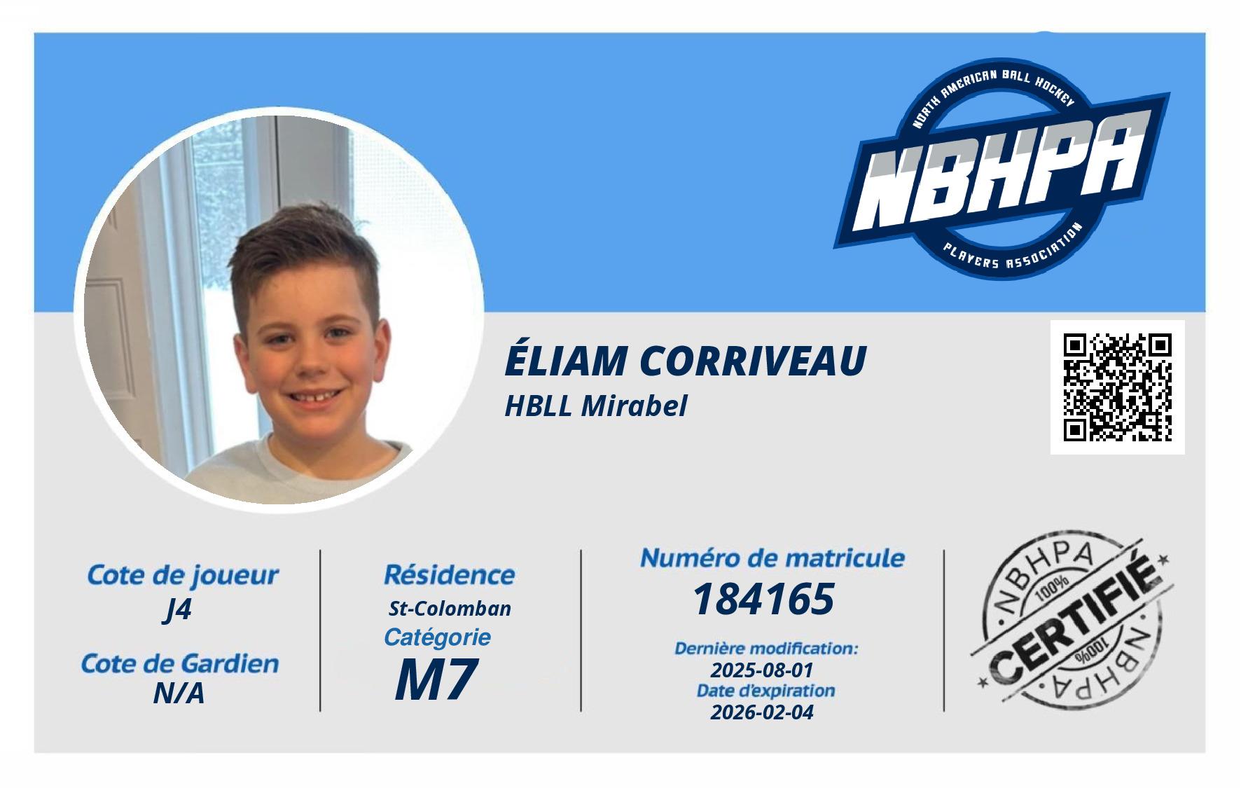 Éliam Corriveau