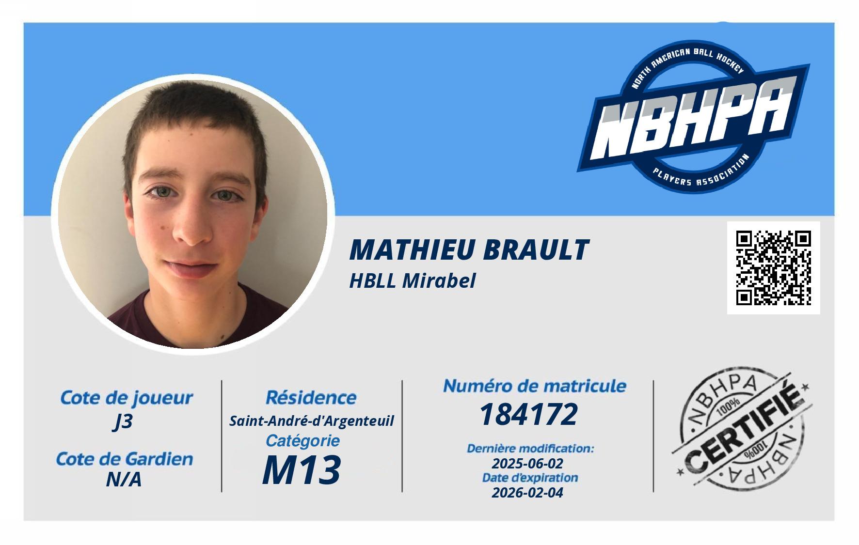 Mathieu brault
