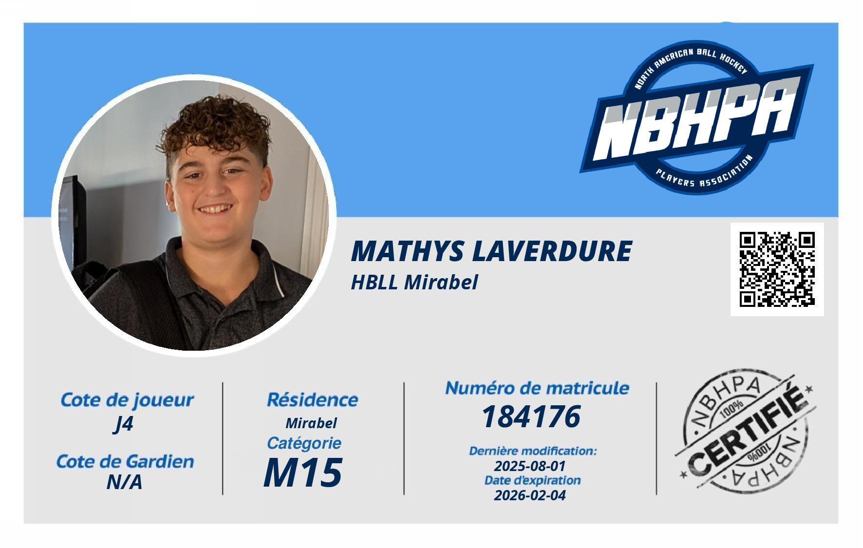 Mathys Laverdure 