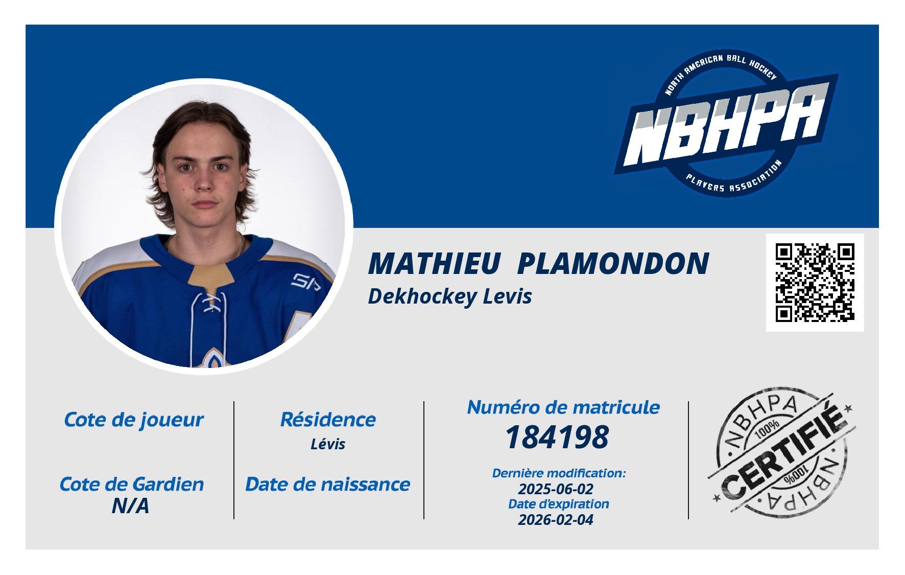 Mathieu  Plamondon