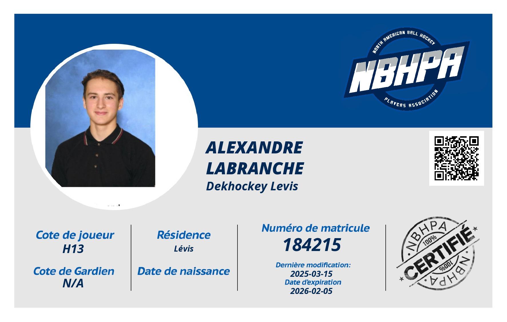 Alexandre Labranche