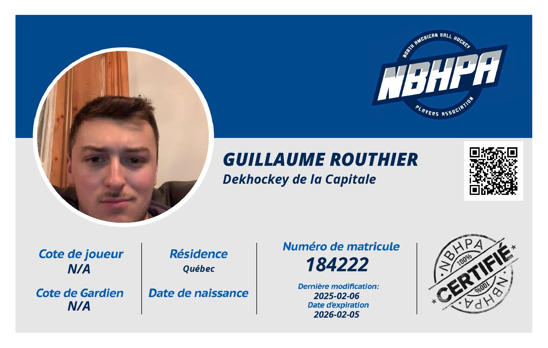 Guillaume Routhier