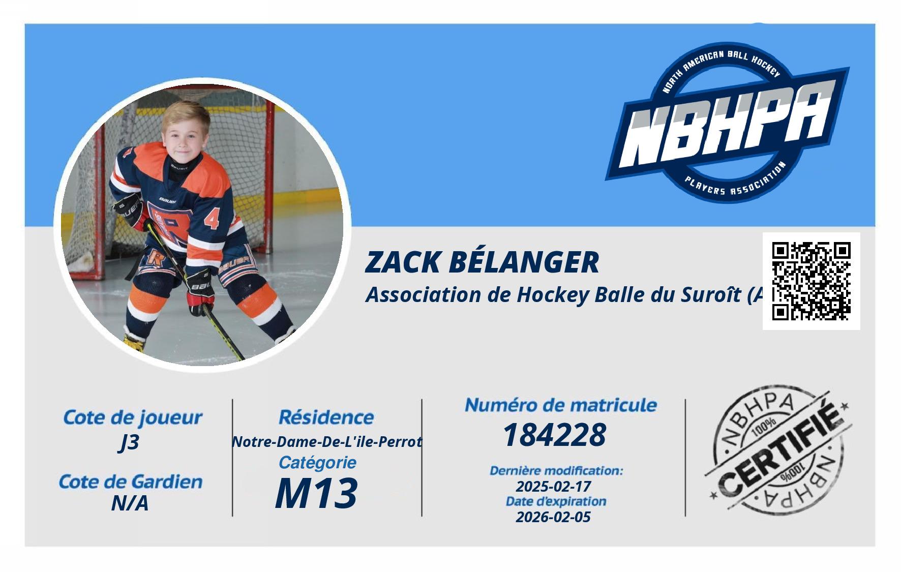 Zack Bélanger