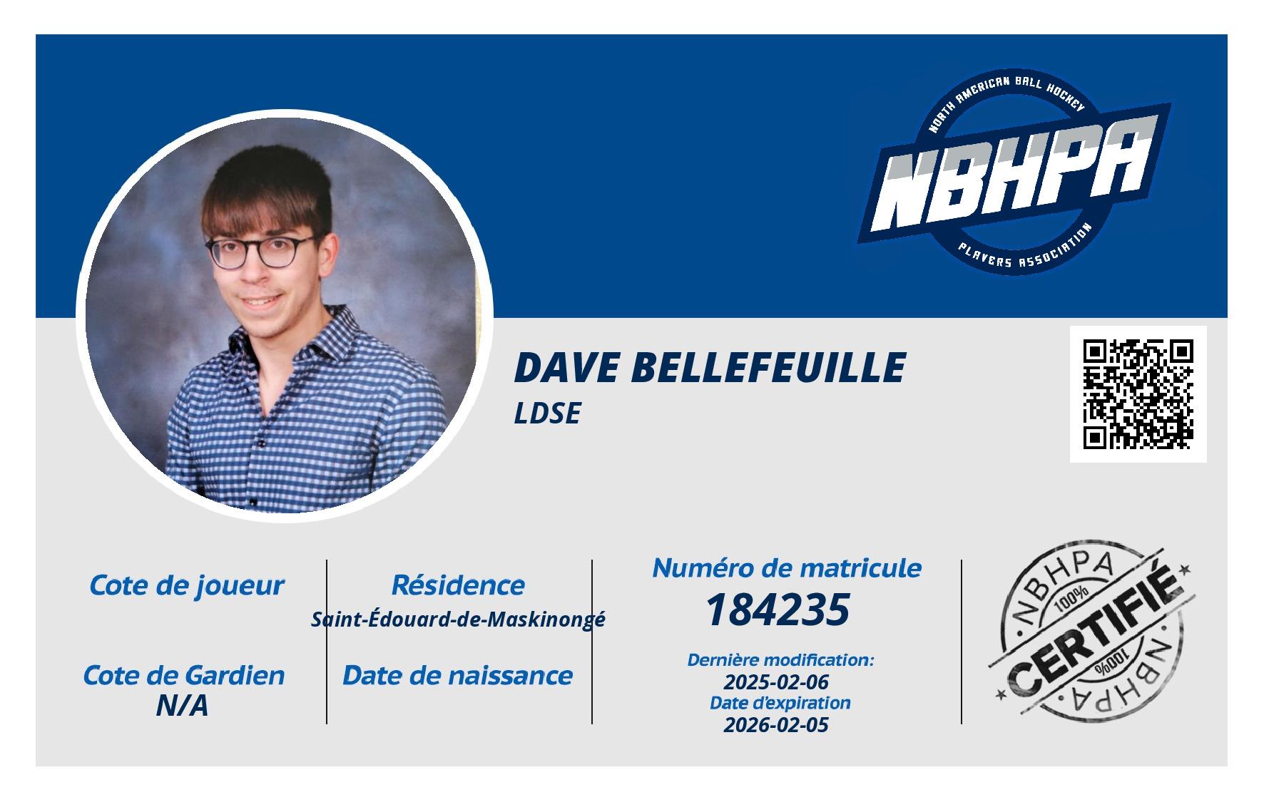 Dave Bellefeuille