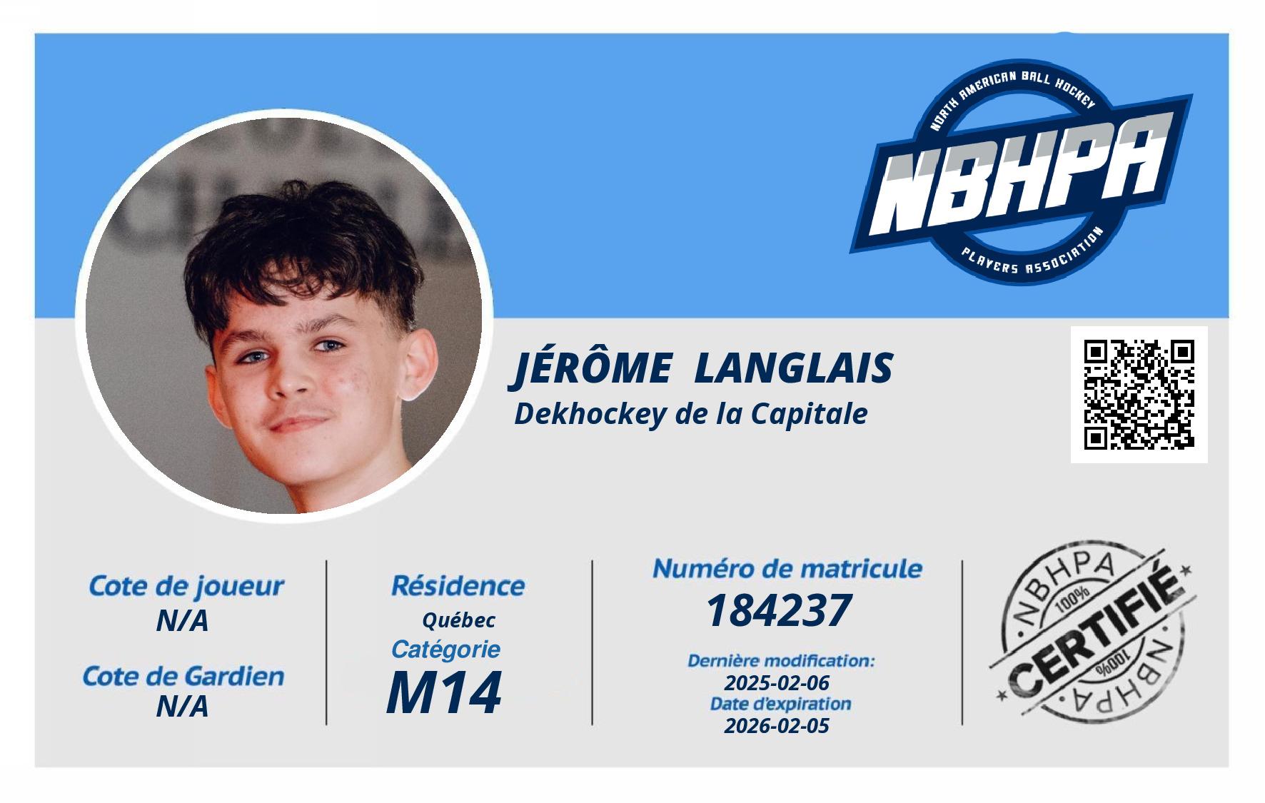 Jérôme  Langlais