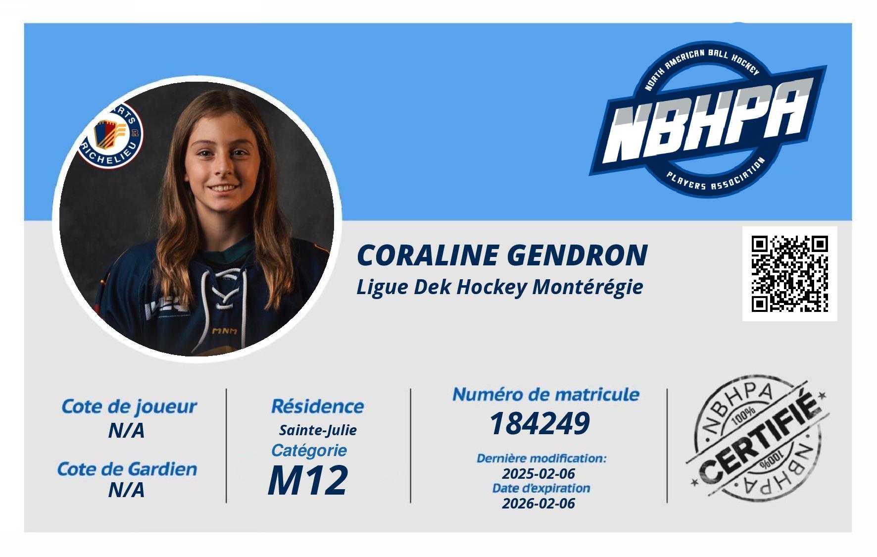 Coraline Gendron