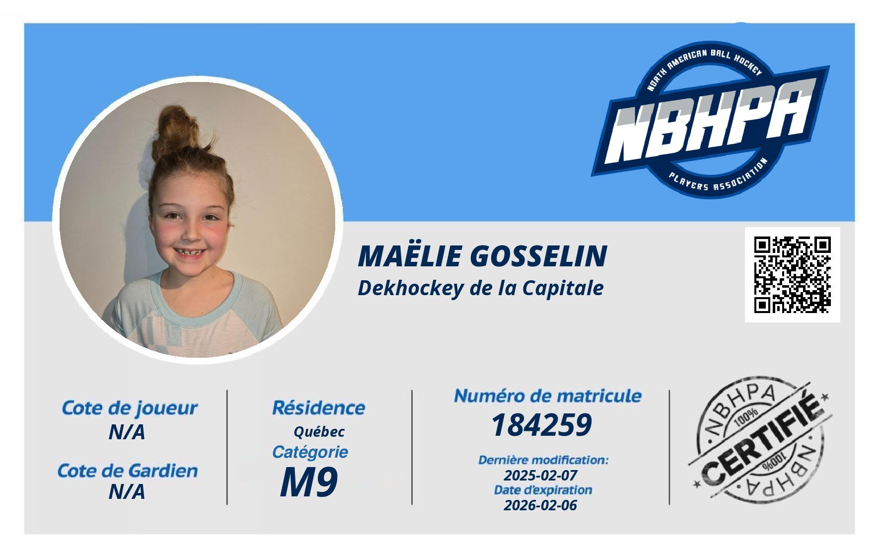 Maëlie Gosselin