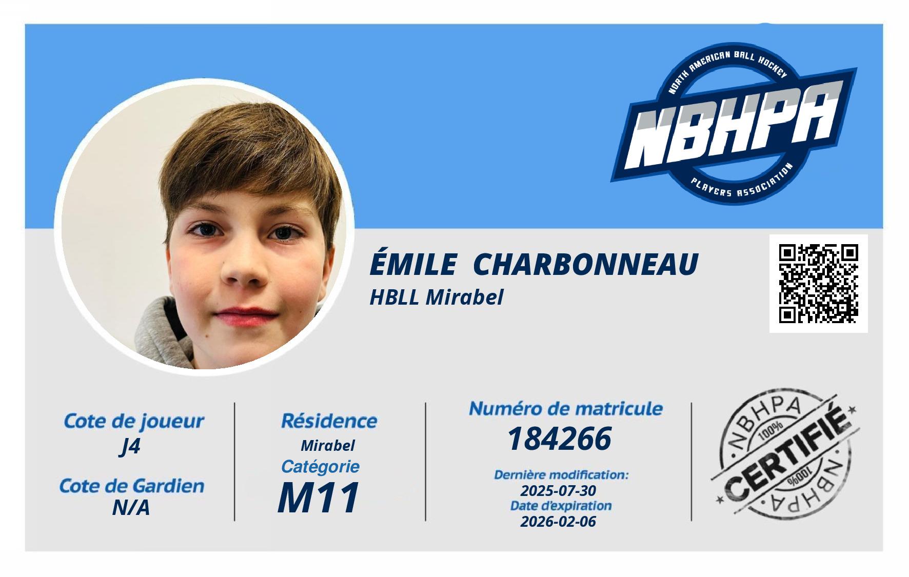 Émile  Charbonneau 