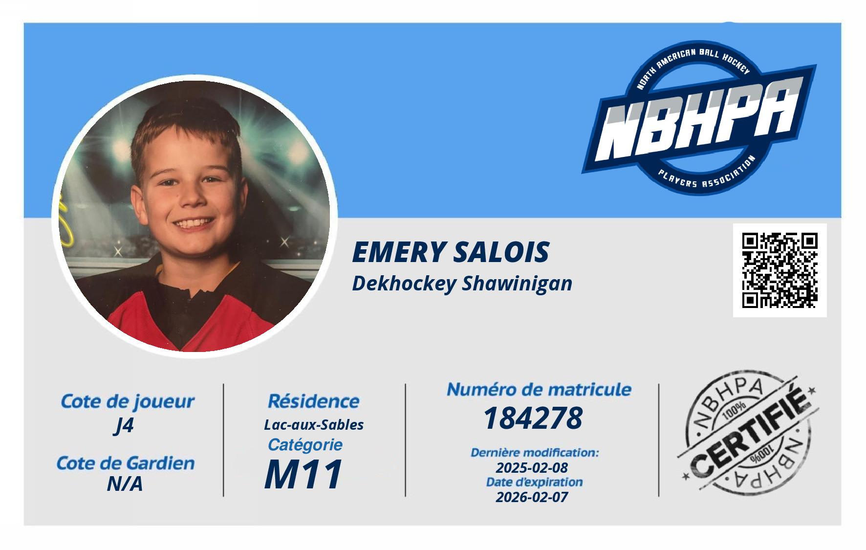 Emery Salois