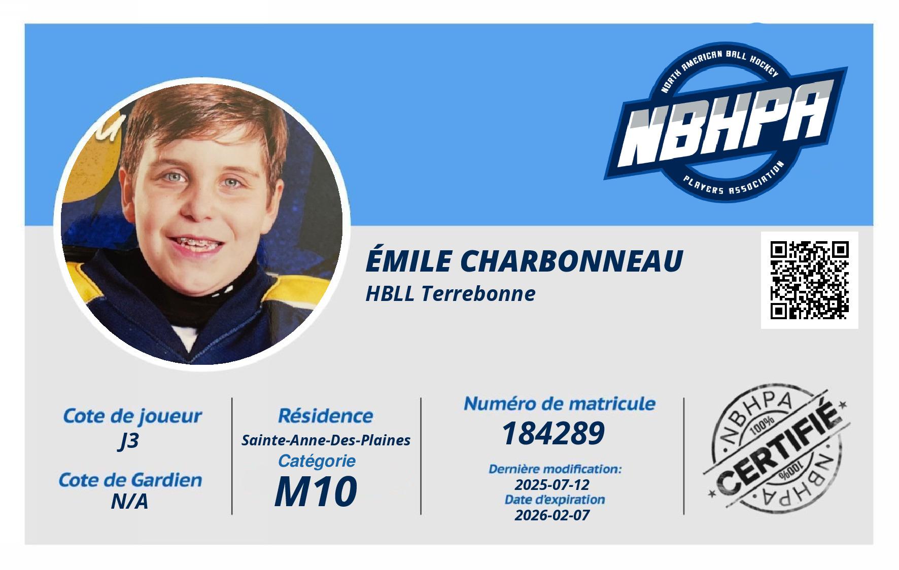 Émile Charbonneau