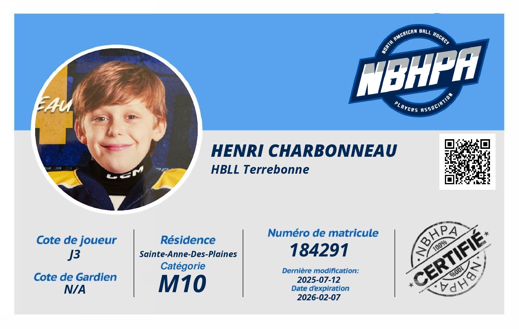 Henri Charbonneau