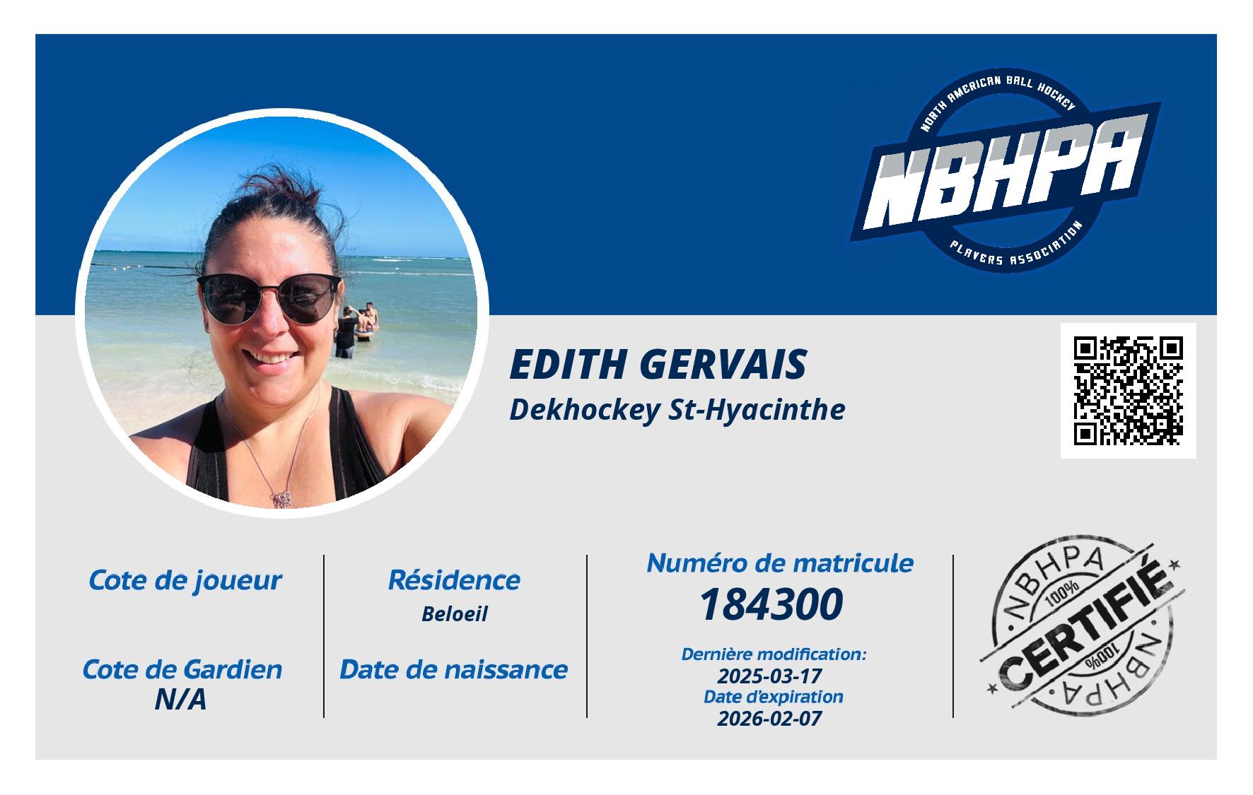 Edith Gervais