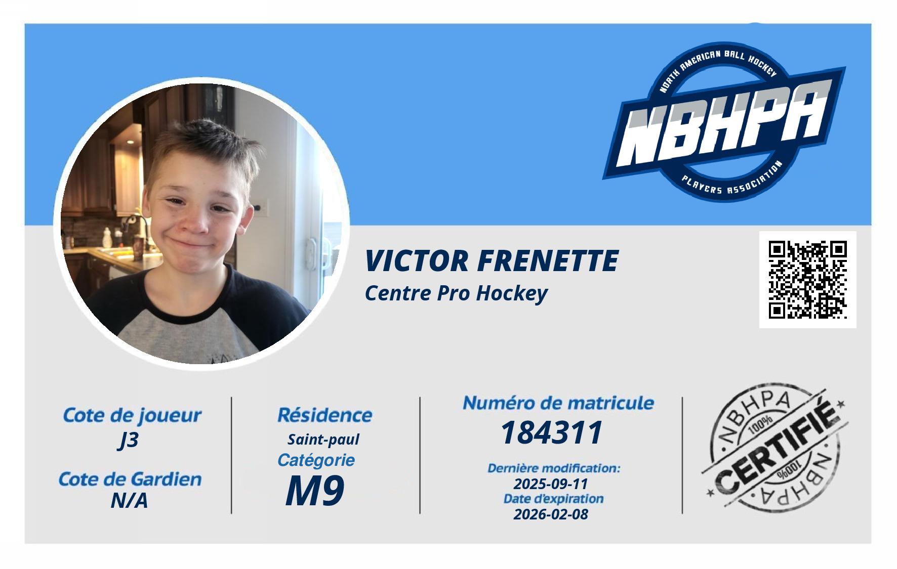 Victor Frenette