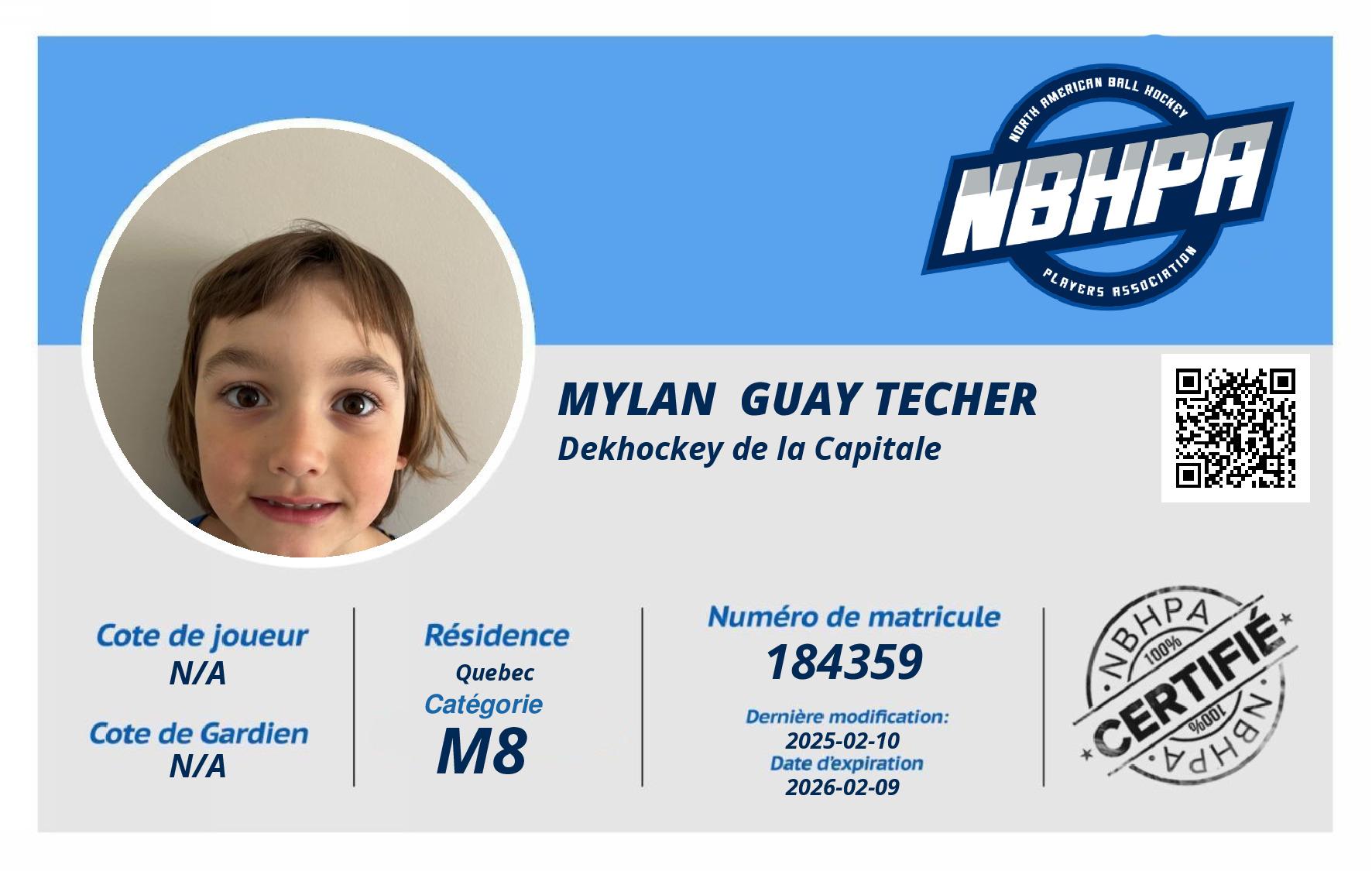 Mylan  Guay Techer 