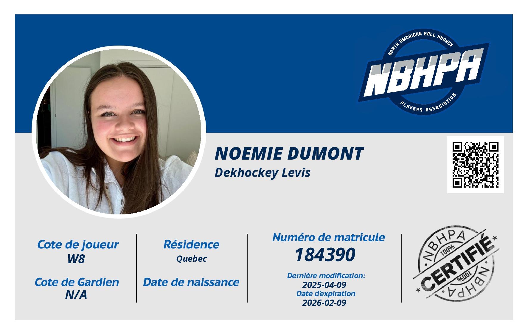 Noemie Dumont