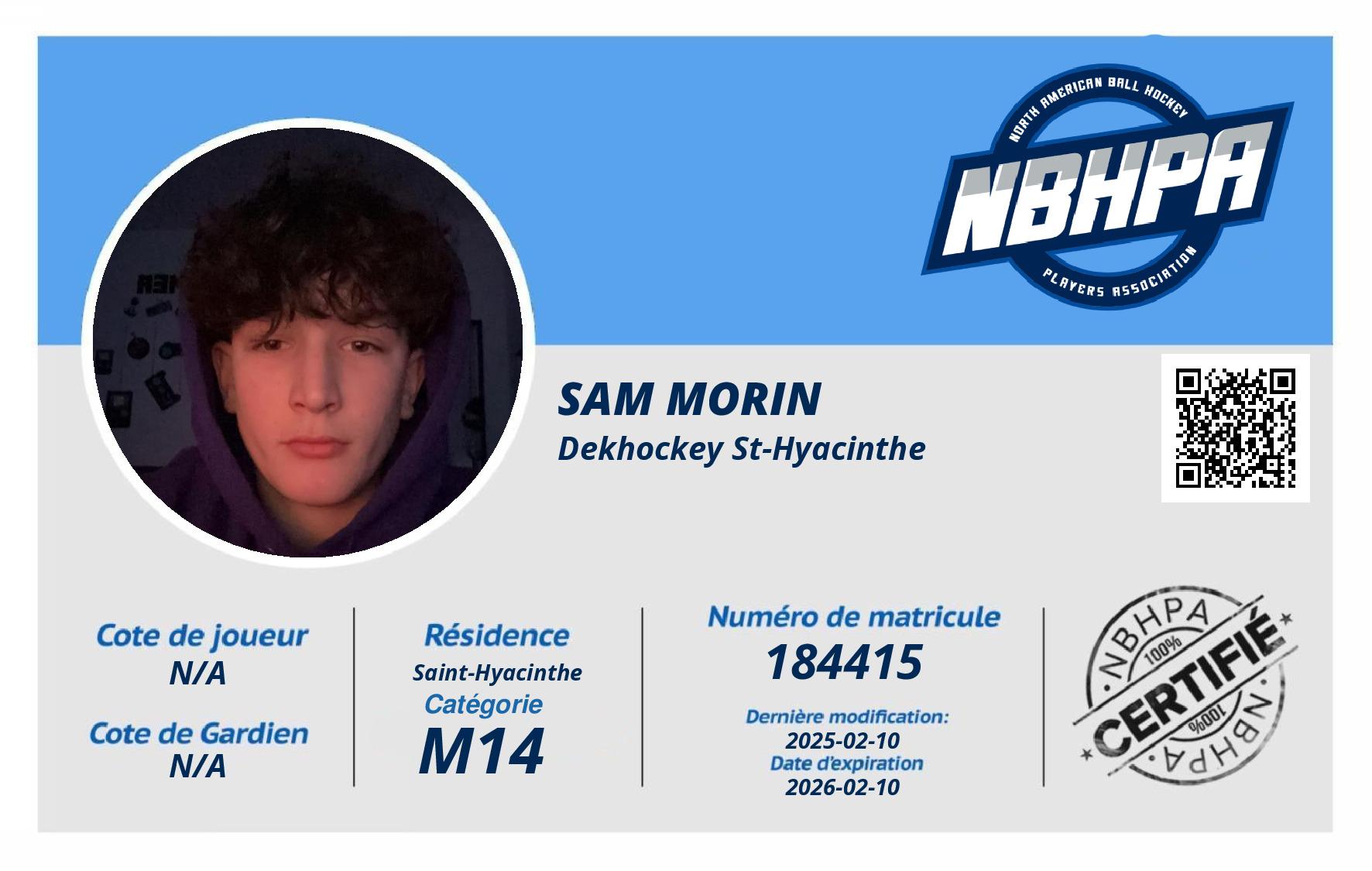Sam Morin