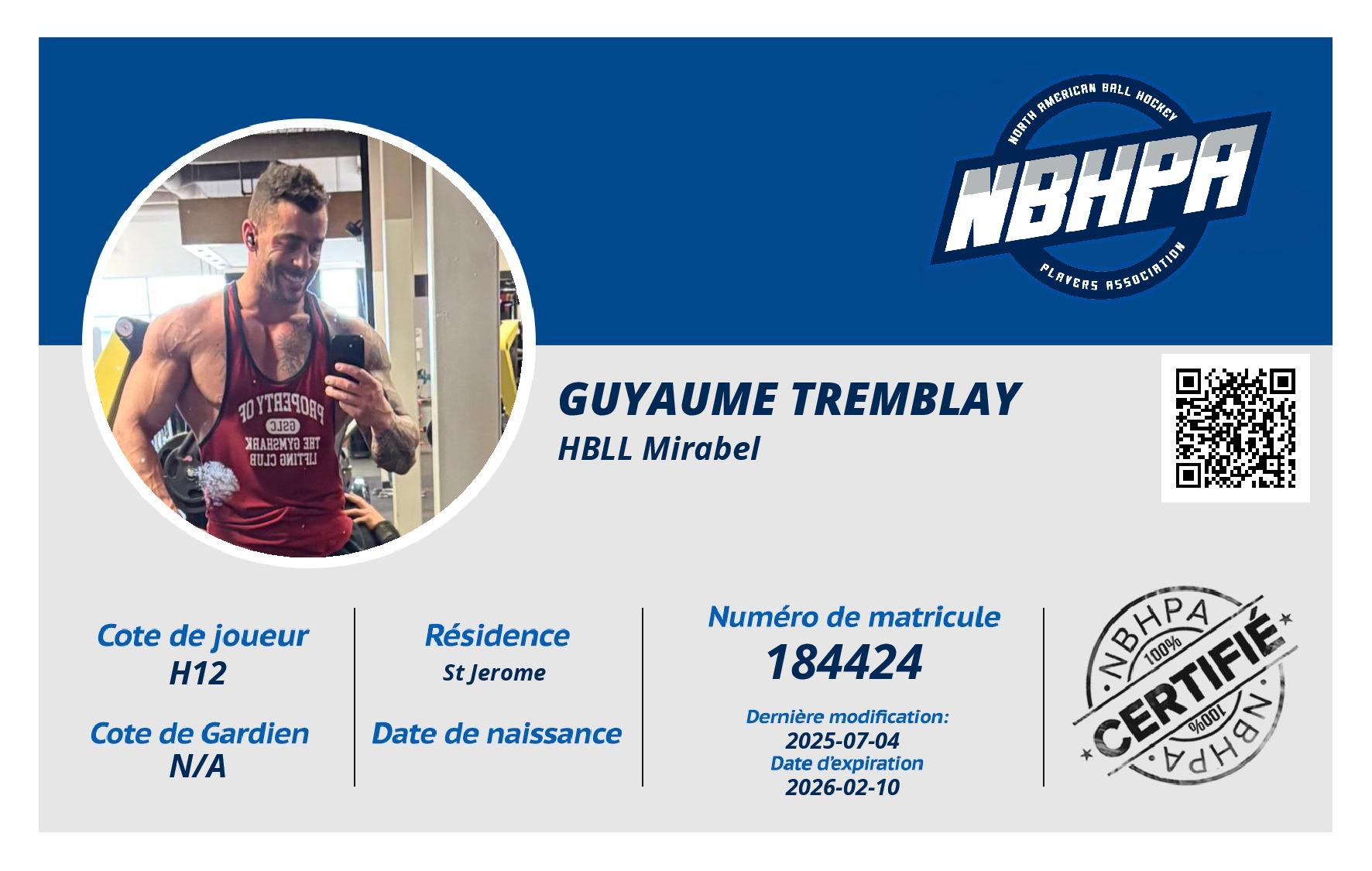 Guyaume Tremblay