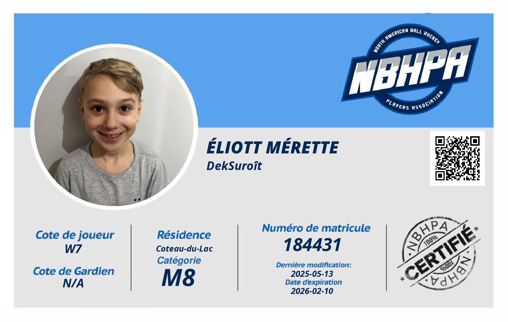 Éliott Mérette