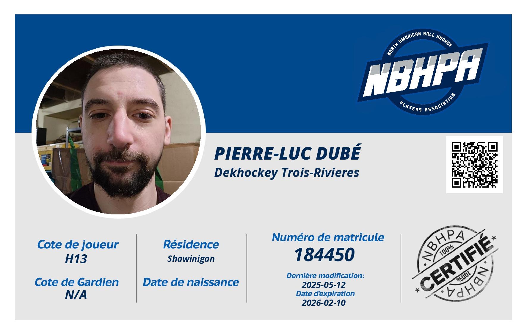 Pierre-Luc Dubé