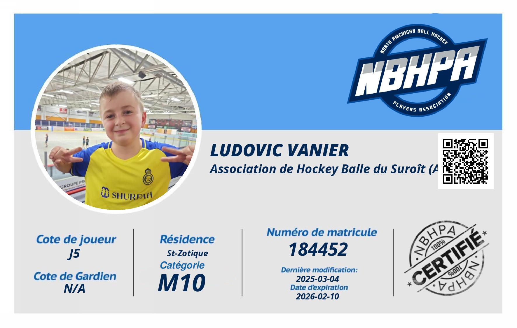Ludovic Vanier