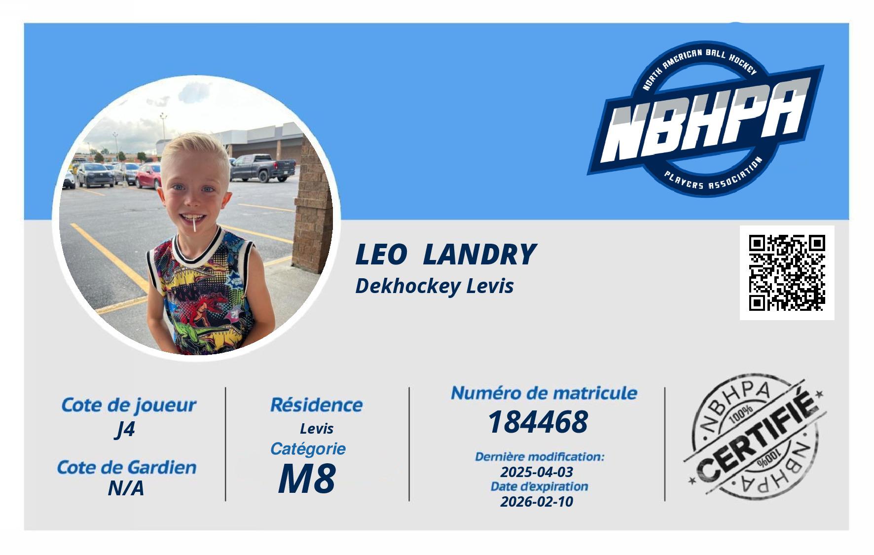 Leo  Landry