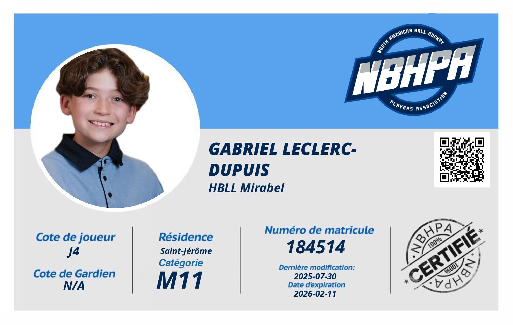Gabriel Leclerc-Dupuis