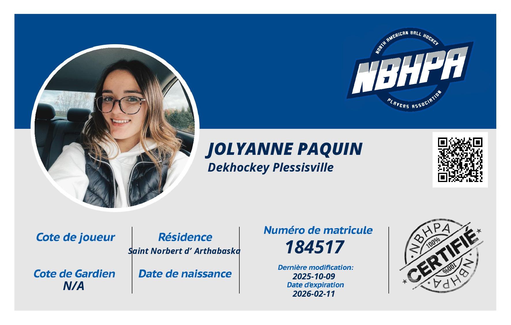 Jolyanne Paquin