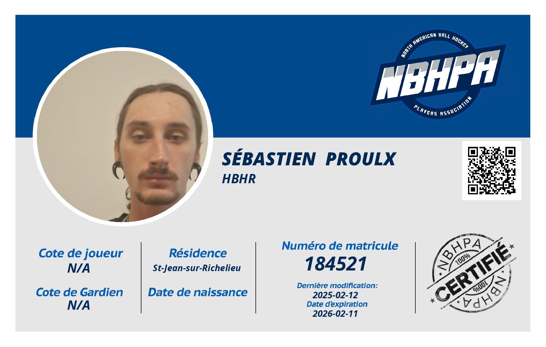 Sébastien  Proulx 