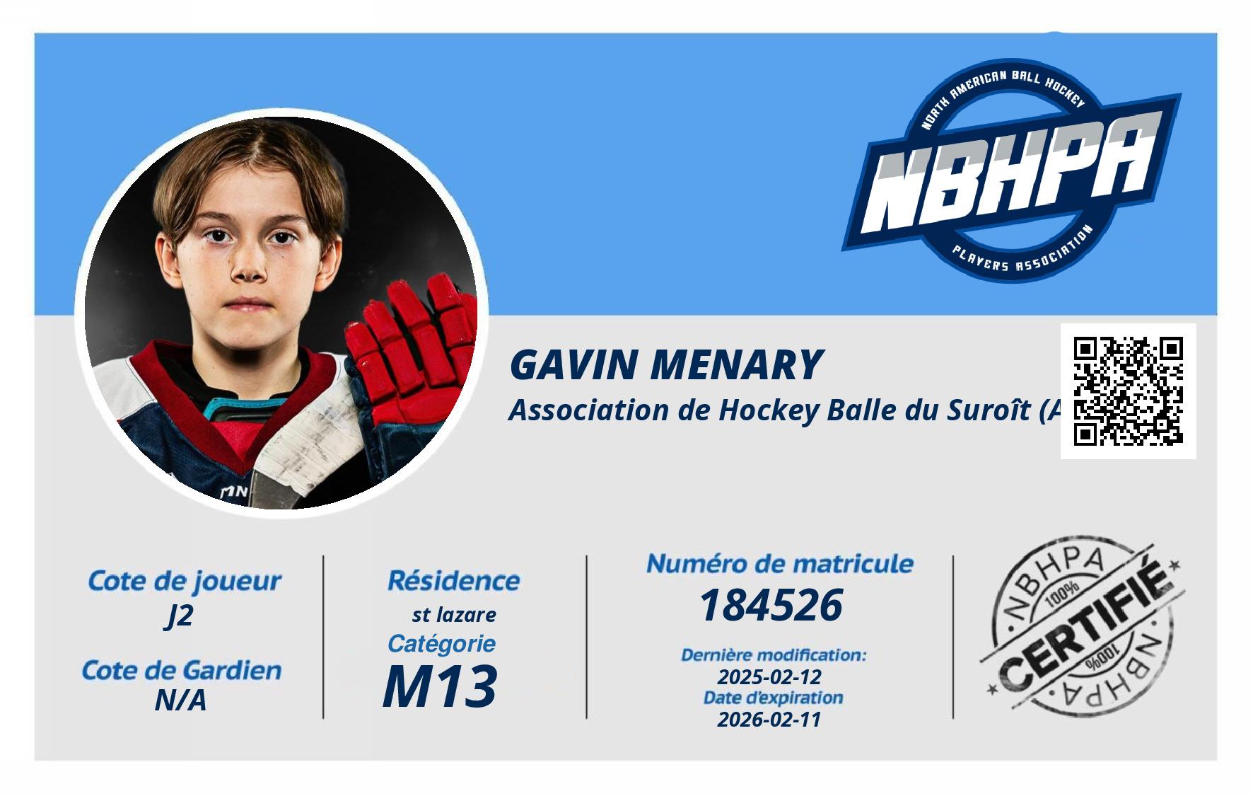 Gavin Menary