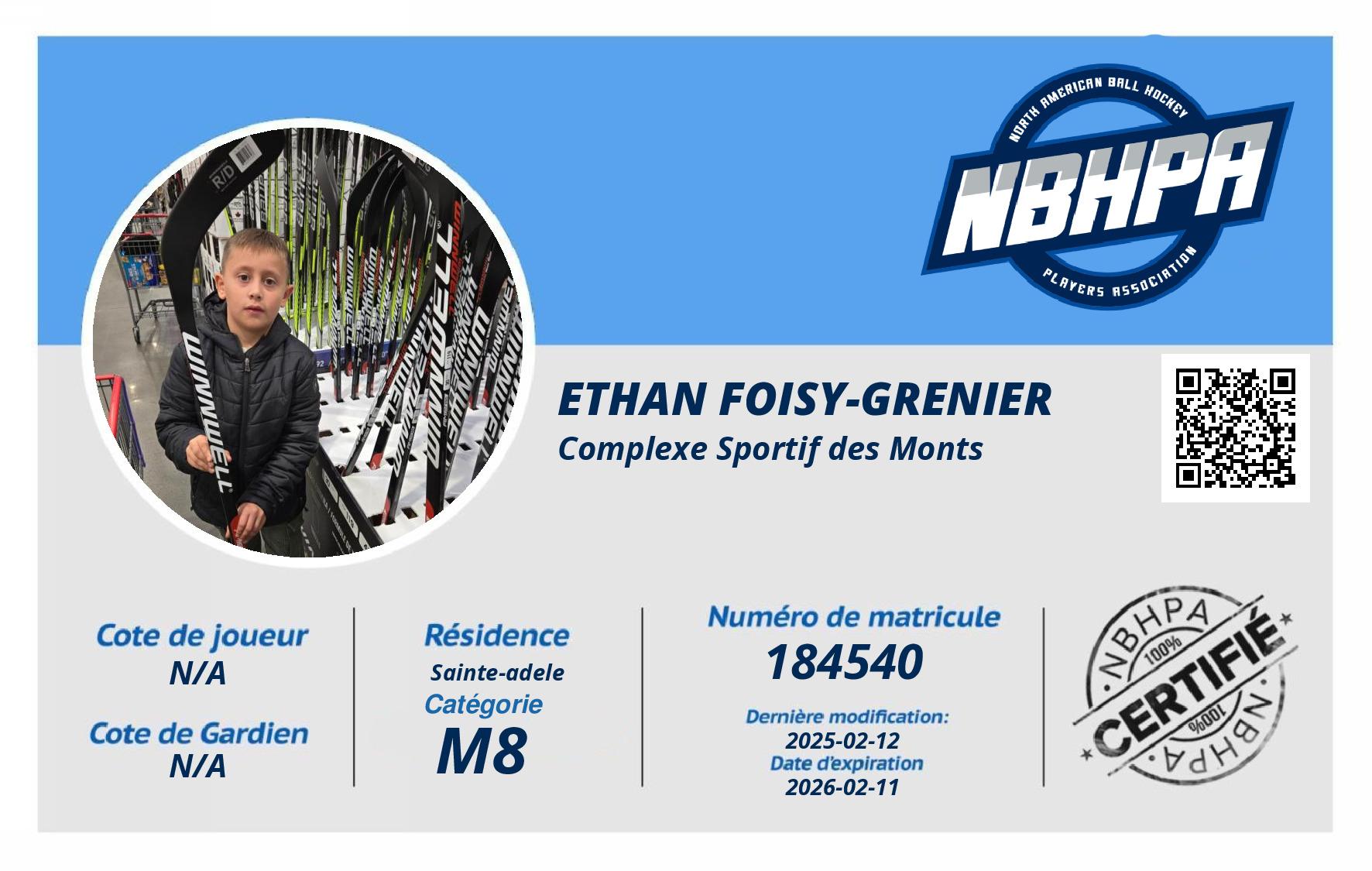 Ethan Foisy-Grenier