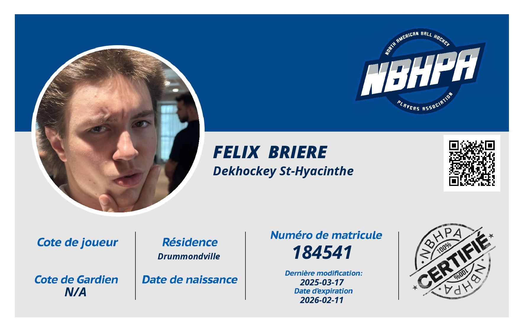 Felix  Briere 