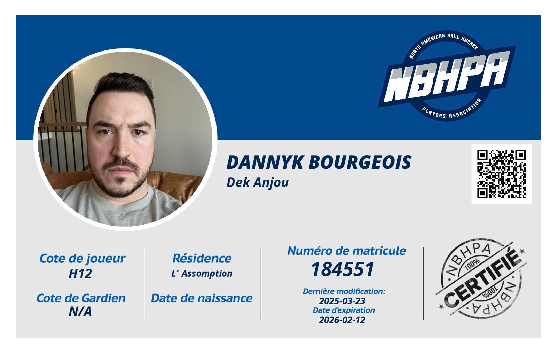 Dannyk Bourgeois
