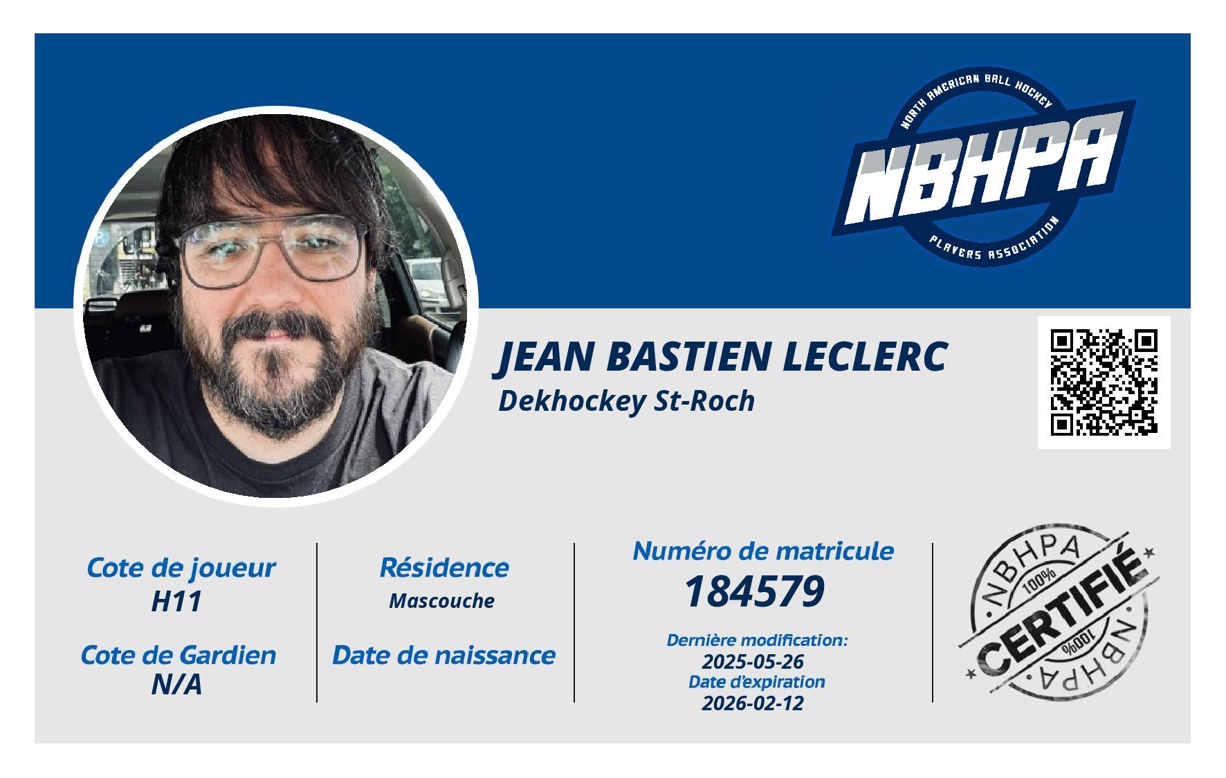 Jean Bastien Leclerc 
