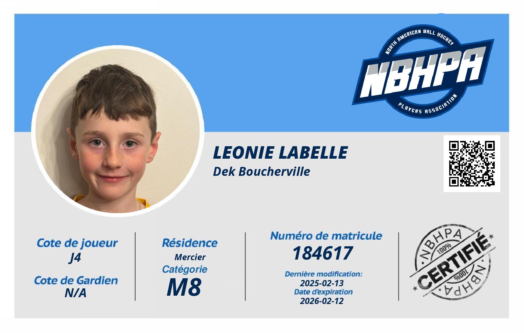 Leonie Labelle