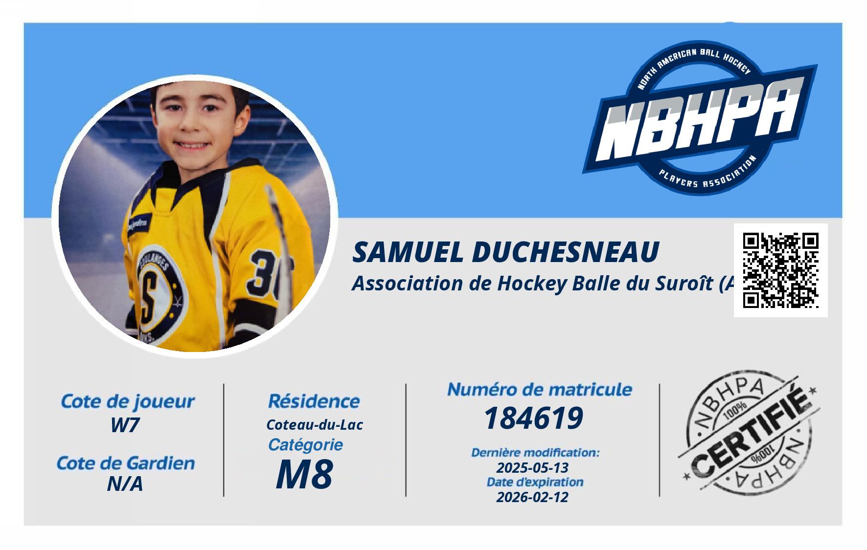 Samuel Duchesneau 