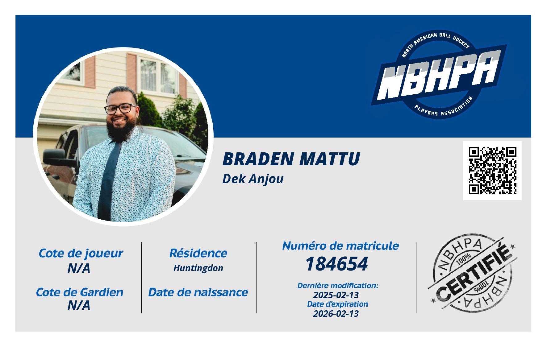 Braden Mattu