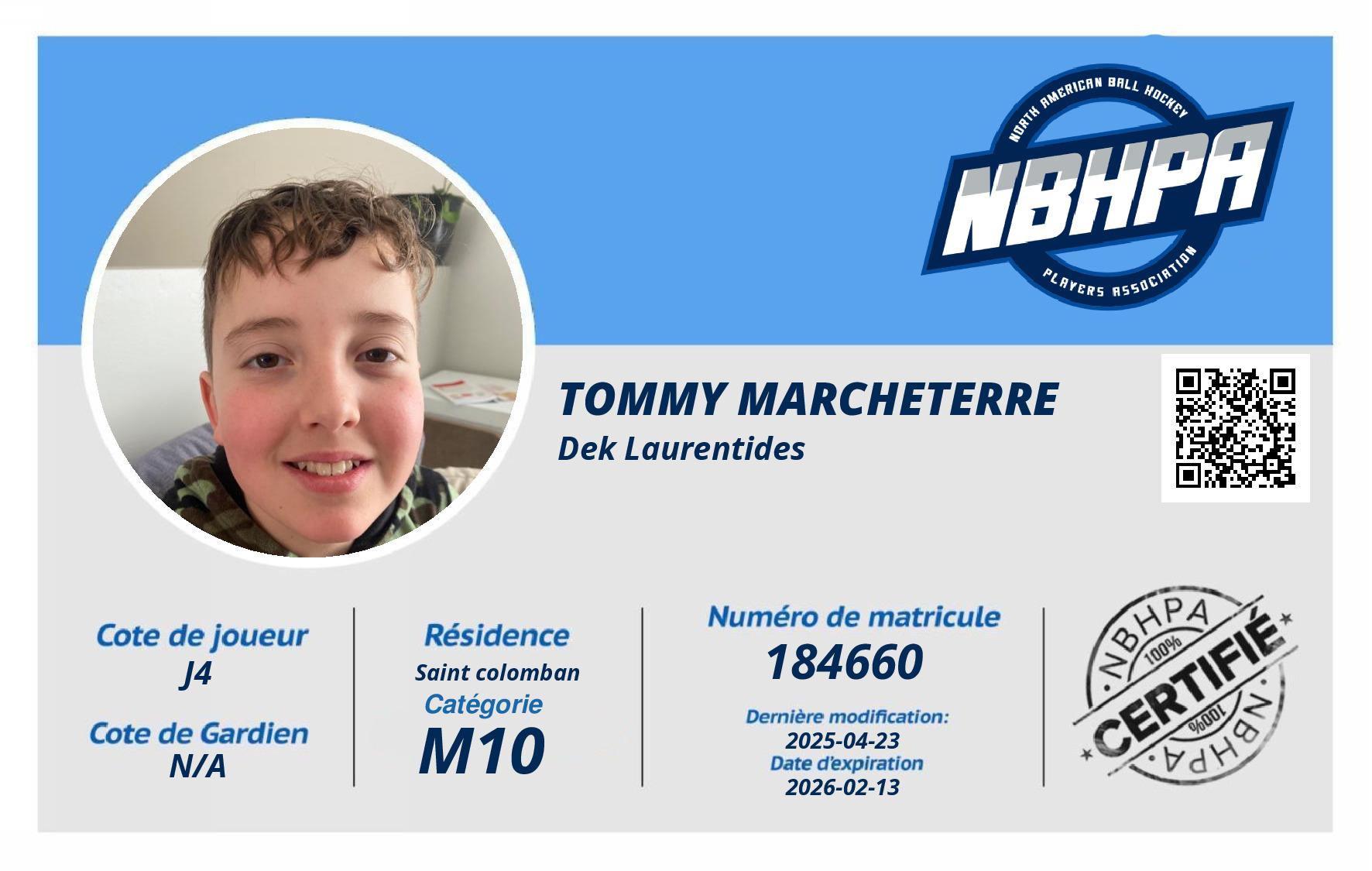 Tommy Marcheterre