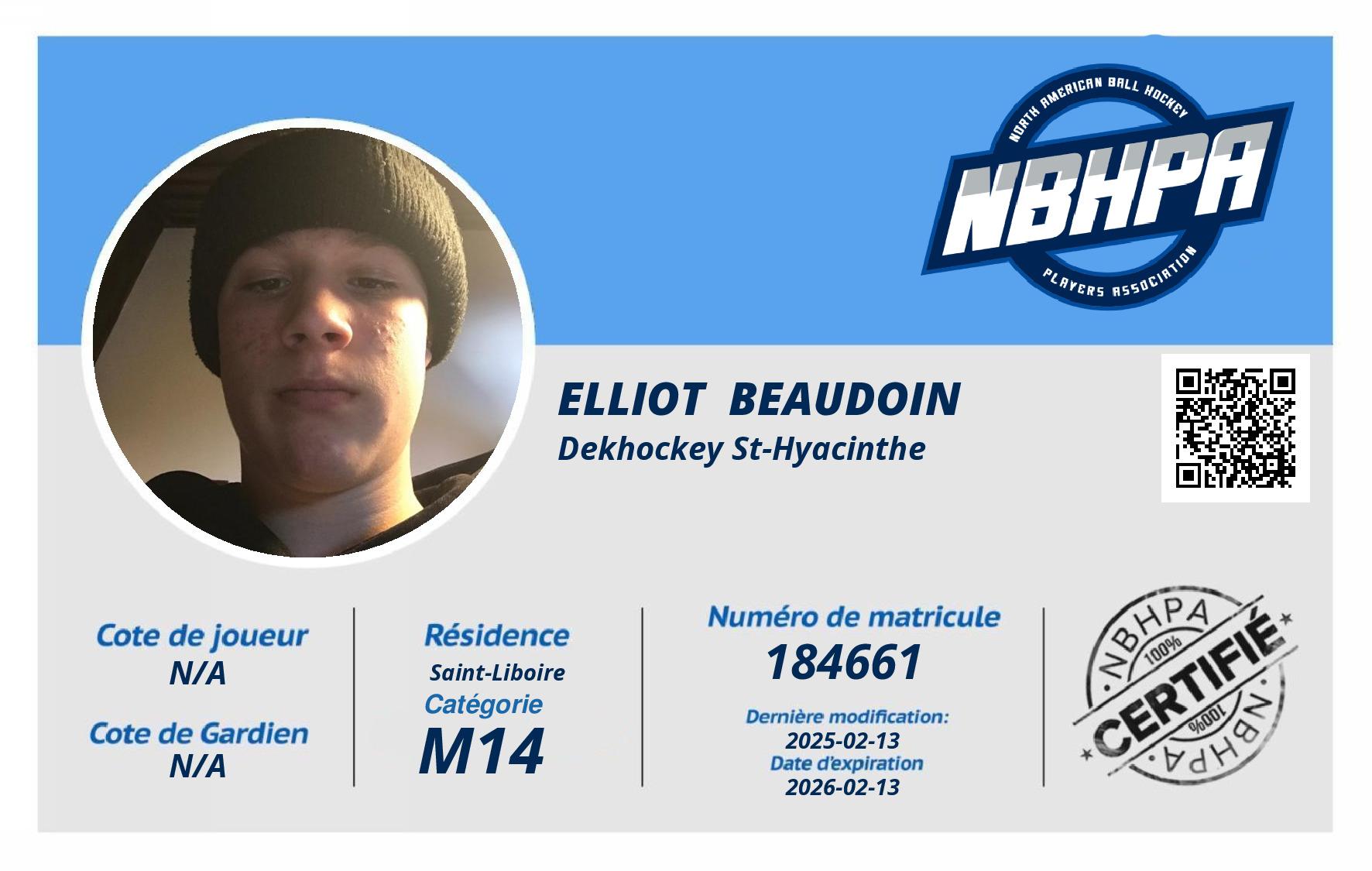 Elliot  Beaudoin
