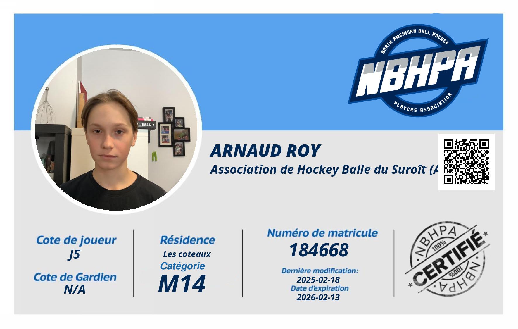 Arnaud Roy