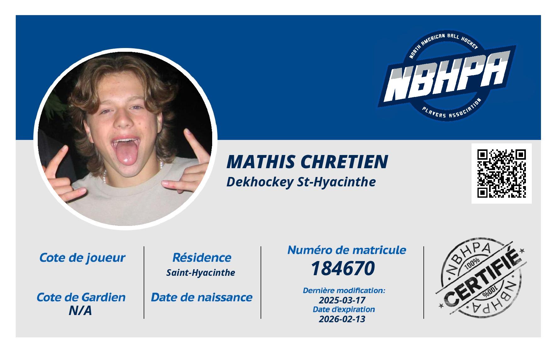 Mathis Chretien