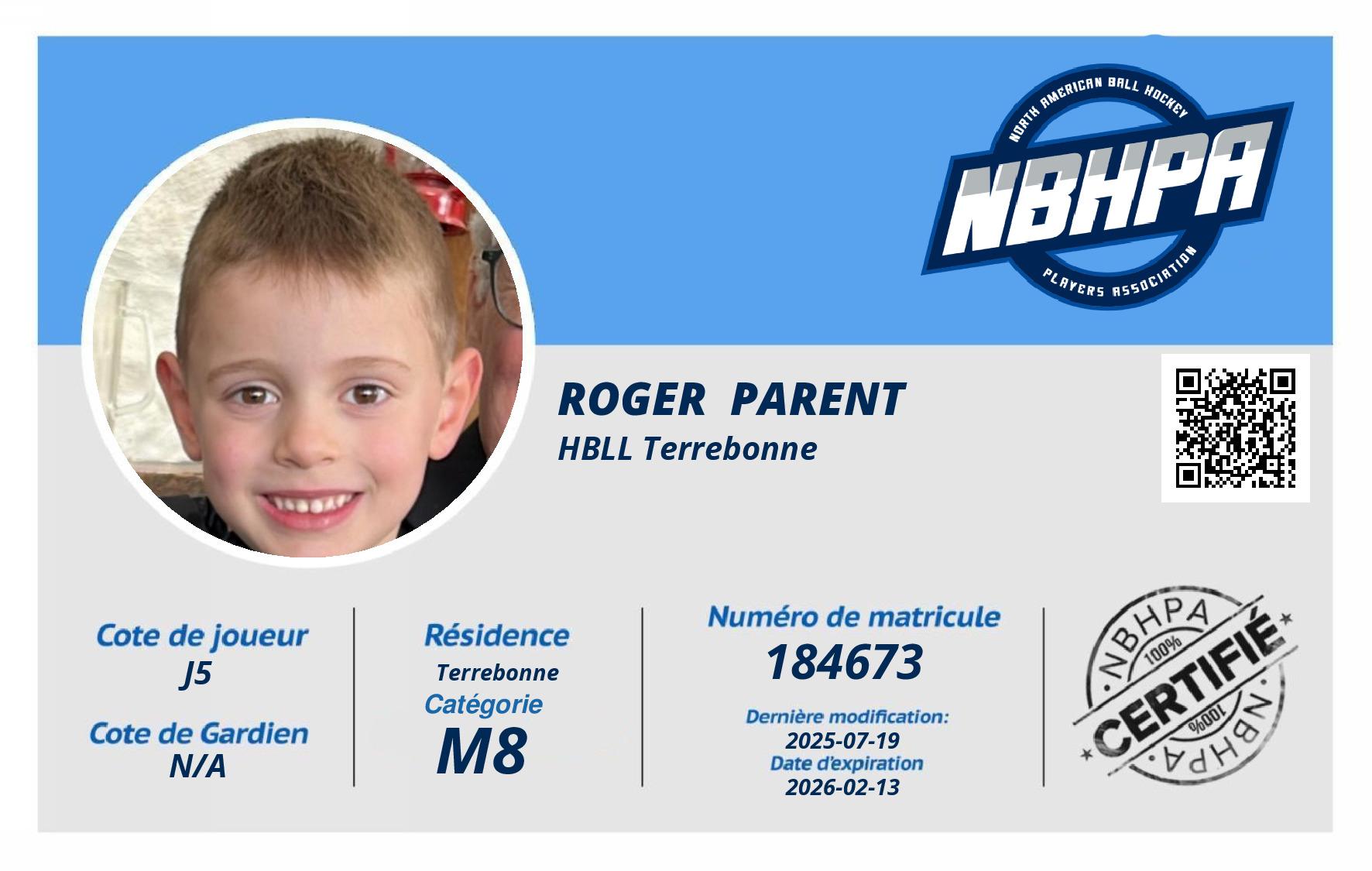 Roger  Parent 