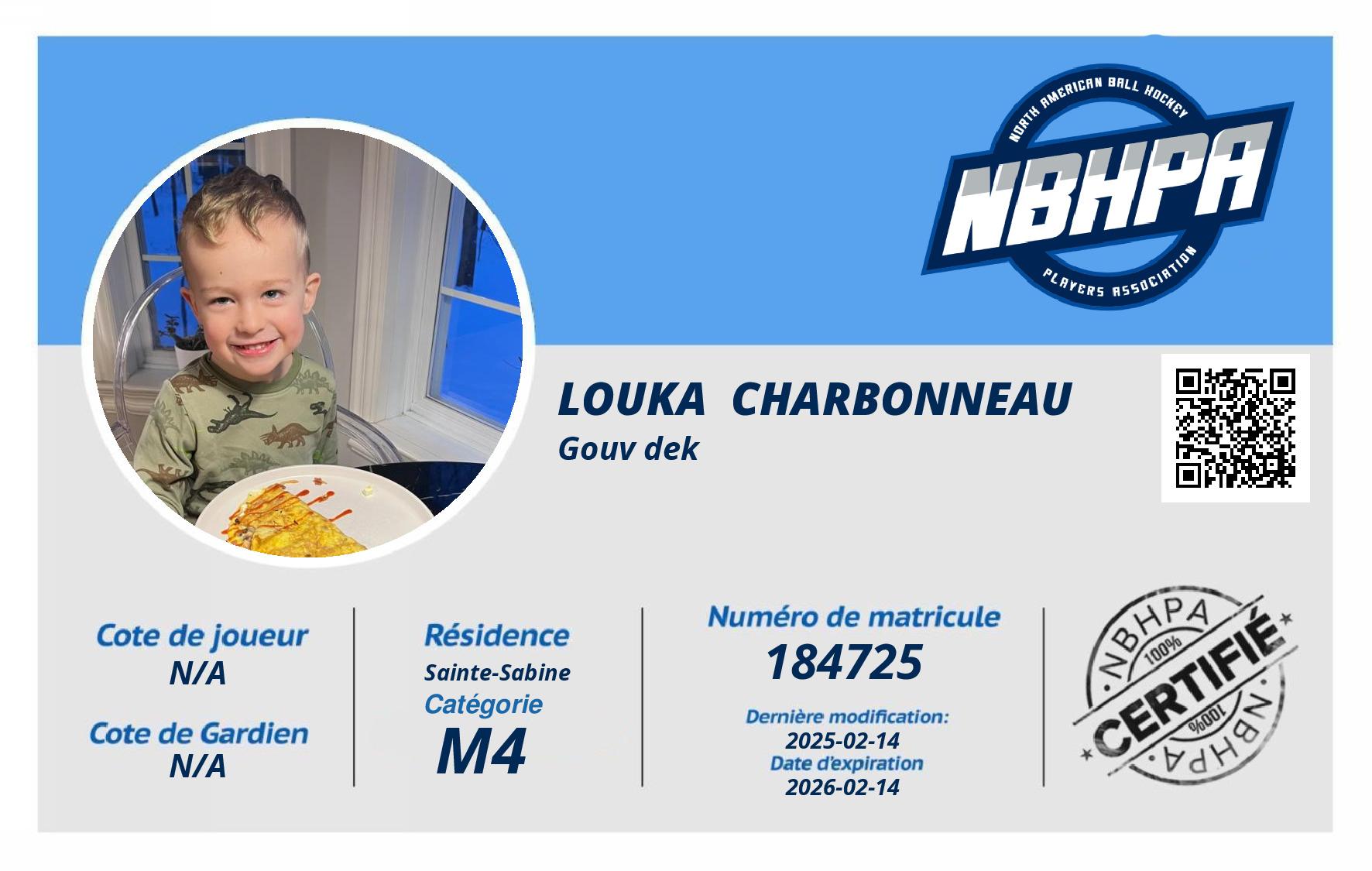 Louka  Charbonneau 