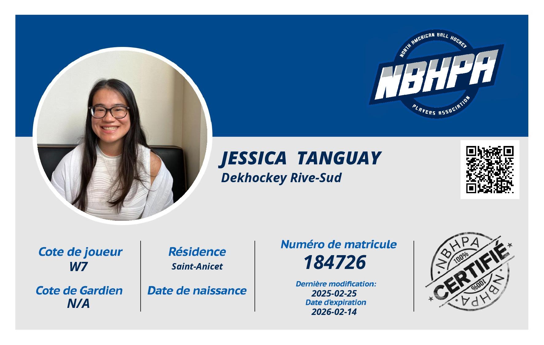Jessica  Tanguay