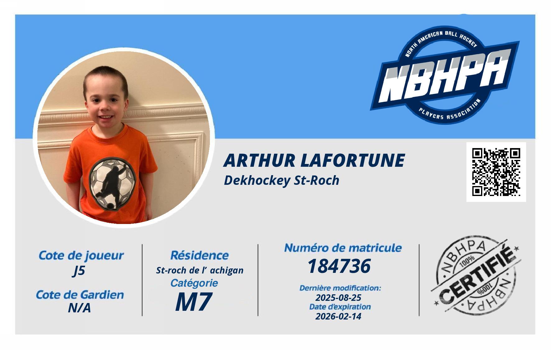Arthur Lafortune